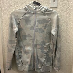 Camouflage Zip-Up Hoodie